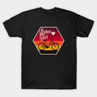 Bike Rider Girl T-Shirt